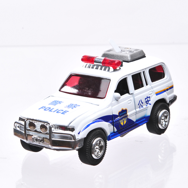乐友孕婴童蒂雅多车模警车合金儿童玩具车警察用车模型车正品