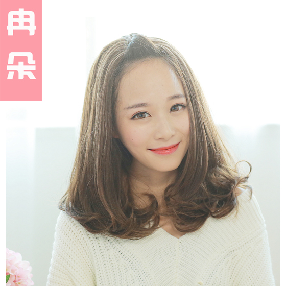 冉朵假发 长卷发半头套假发 女生长直发梨花头蓬松时尚假发套