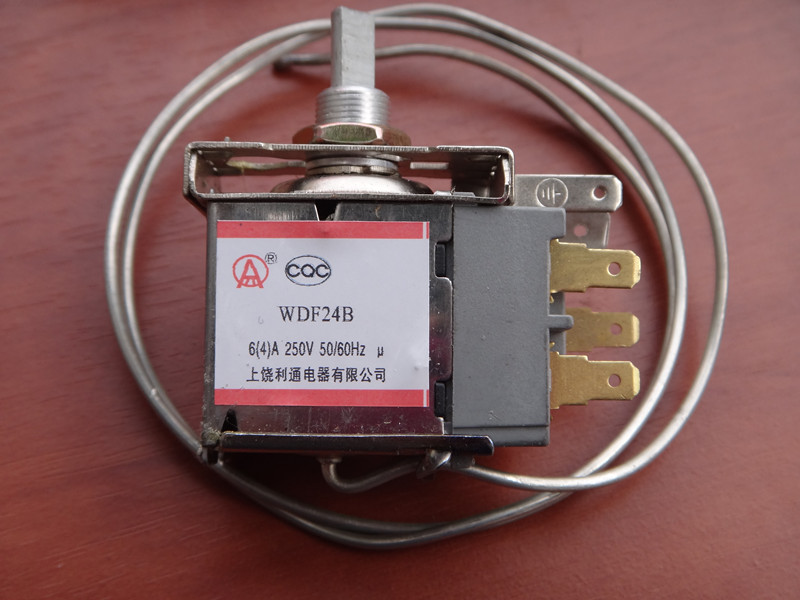 Refrigerator WDF24B thermostat 2 middle installation three-pin freezer temperature control probe 40cm-1 5 meters