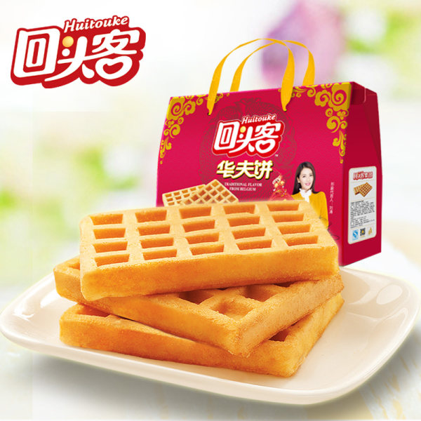 回头客 原味华夫饼 800g 优惠券折后¥20.8包邮(¥25.8-5) 回头客 原味华夫饼 800g 优惠券折后¥20.8包邮(¥25.8-5)