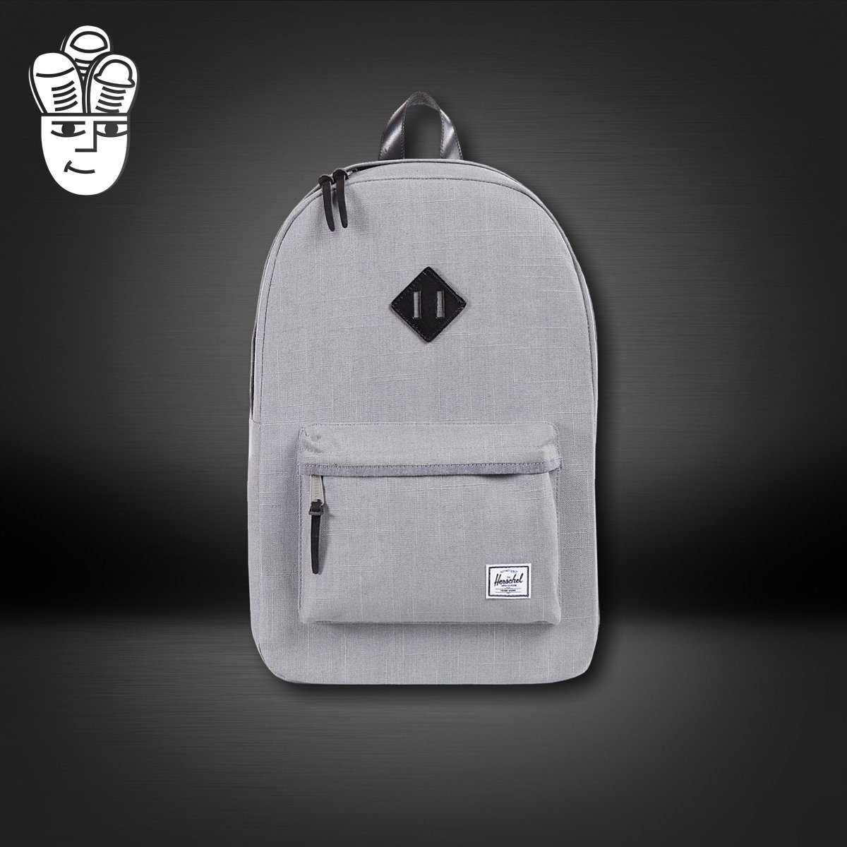 Herschel Supply Heritage 加拿大潮牌背包 时尚格纹双肩运动包