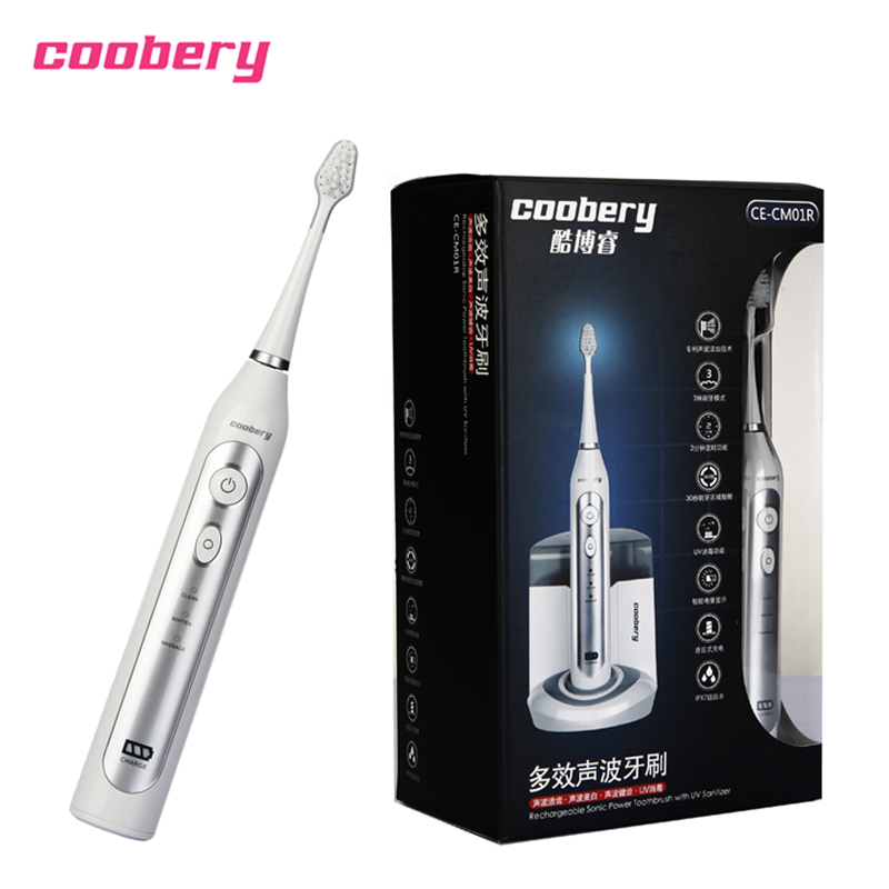 酷博睿酷博睿电动牙刷CE-CM01R 感应式充电  声波振动洁齿