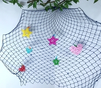 Kindergarten hanging wall decoration diy wall decoration cotton hemp rope fishing net decorative net wall wall hanging ornaments fishing net