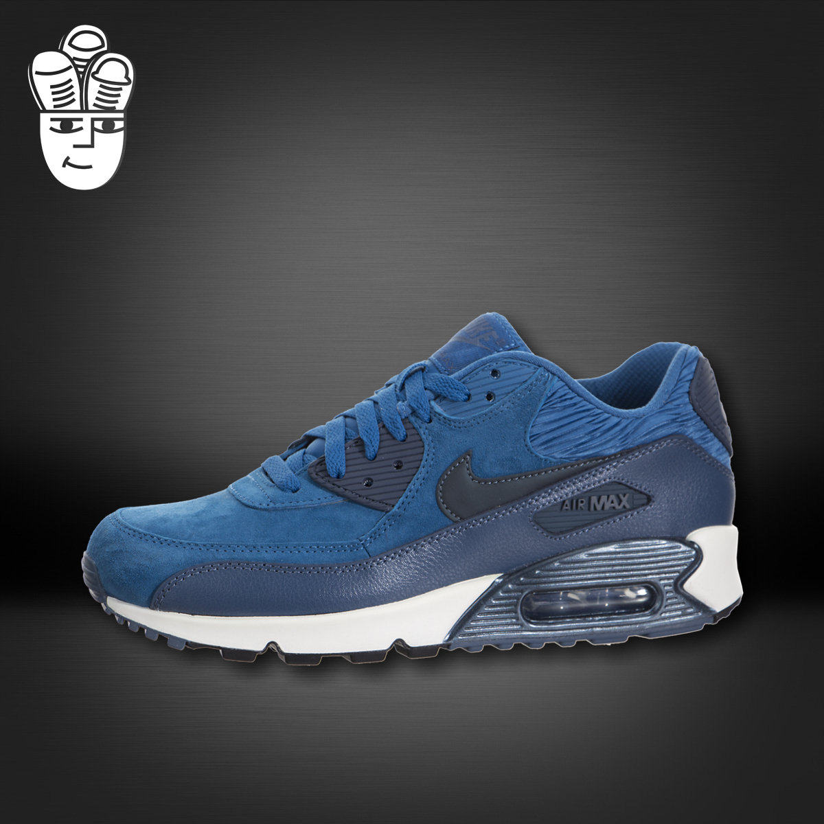 Nike Women's Air Max 90 Leather 耐克女鞋 气垫慢跑鞋 翻毛麂皮