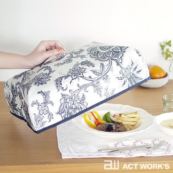 Japanese food thermal insulation cold cover table cover Hedge Hem FOLDING RICE DISH INSULATION COVER