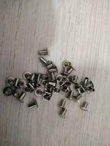 Semi-hollow nails photo frame back plate press bracket shrapnel semi-hollow rivets photo frame hardware 10000 pieces
