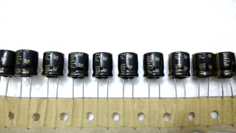 Japanese native TK (East Letter) 100V 47UF 100V Audio Fever electrolytic capacitor-Taobao