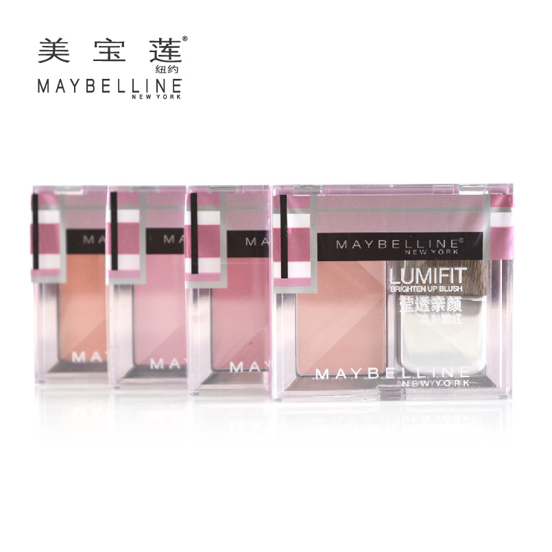 促销正品 美宝莲 莹透亲颜亮彩腮红 2g 全新多色 胭脂粉 彩妆