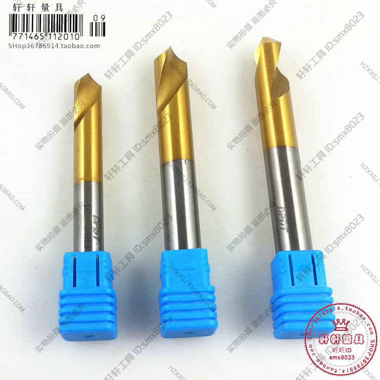 90 degrees CDD Center drilling titanium layer 3 4 5 6 8 10 12 14 16 18 20mm