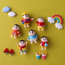 6 cute cartoon Three-dimensional creative magnet buckle small refrigerator patch magnet decoration never fall magnetic anti-collision