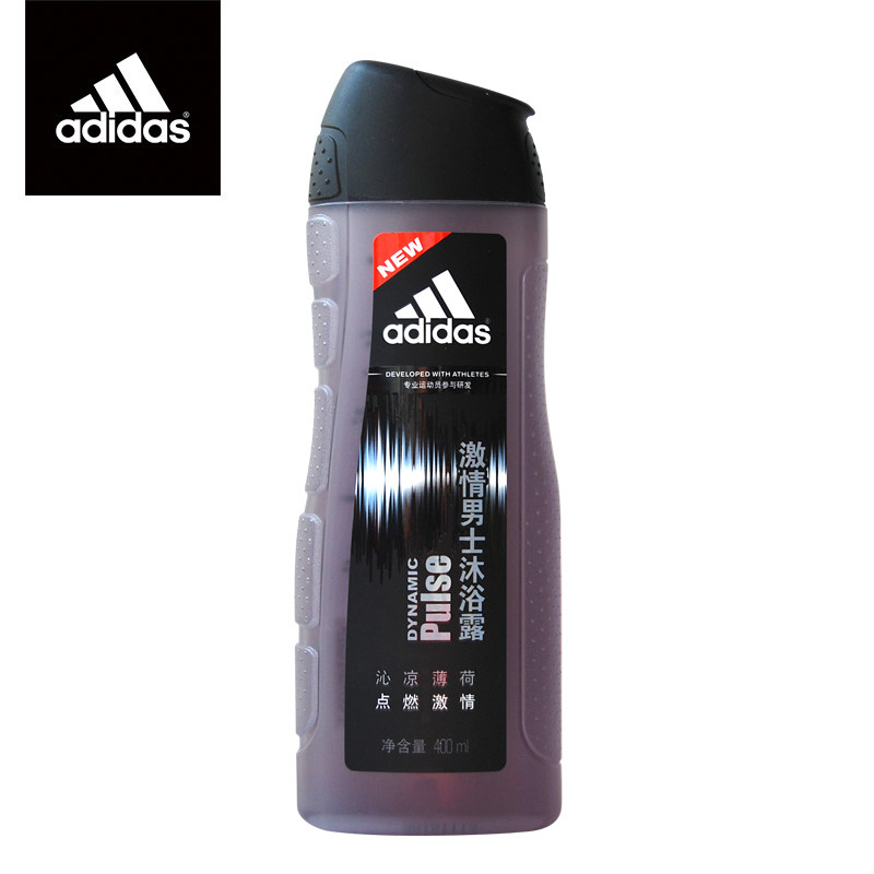 【天猫超市】阿迪达斯男士沐浴露激情400ml不含皂质温和配方