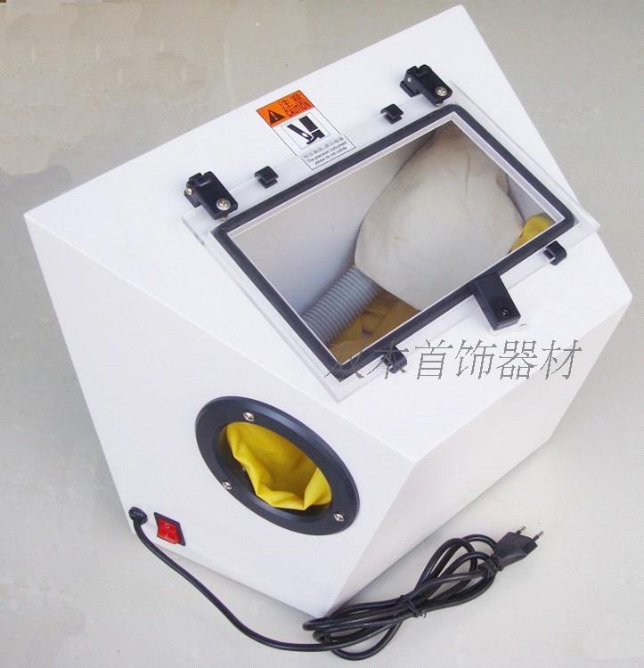 PS-B white Ling sandblasting machine sandblasting machine Dry spray sandblasting machine Jewelry equipment gold tools