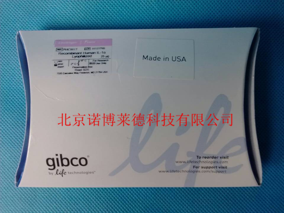 IL-1&alpha; Recombinant Human   25ug   PHC0017