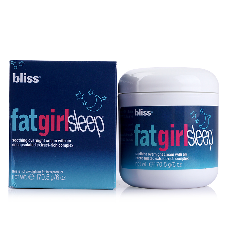 美国 Bliss/必列斯fat girl slim胖女孩夜间纤体紧肤霜 塑身瘦身