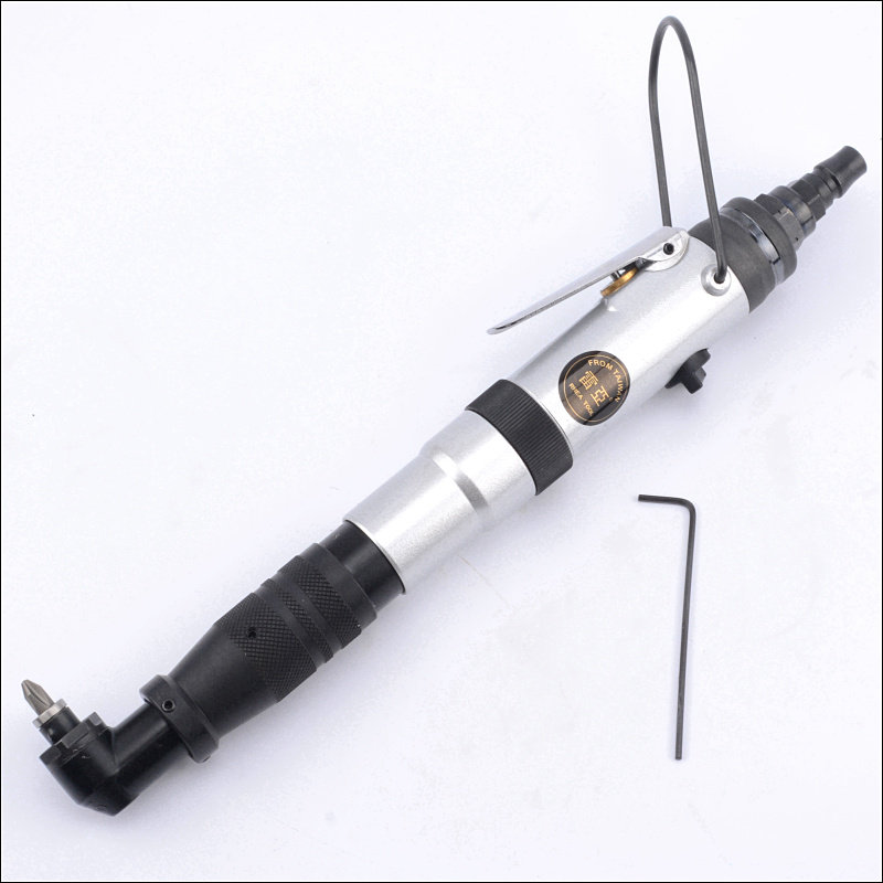 Rea pneumatic elbow clutch pneumatic screwdriver preset torque automatic stop 90 degree right angle screwdriver corner batch