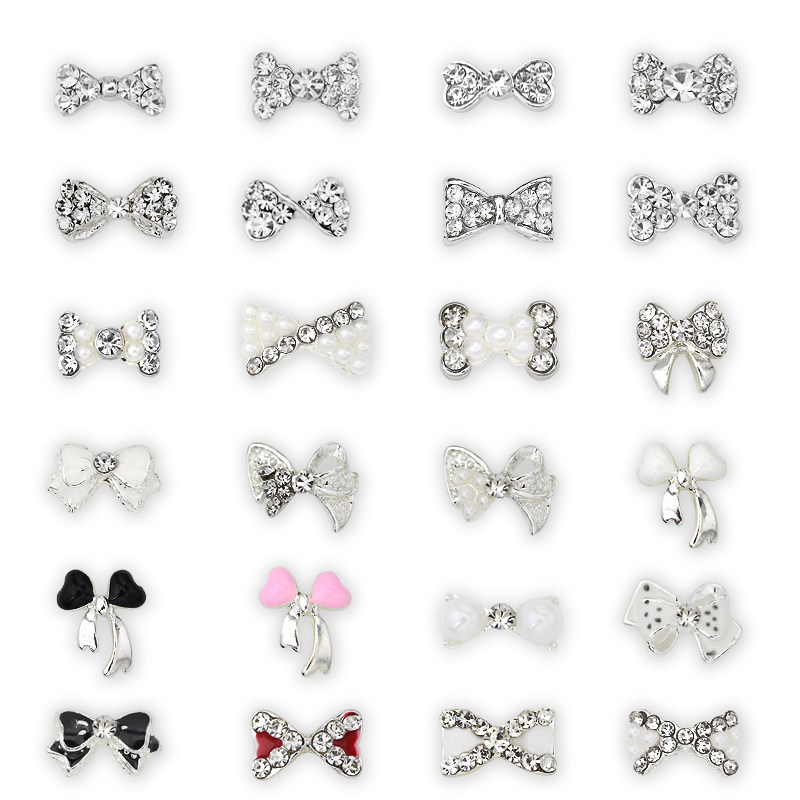 KaSi美甲手机DIY钻饰品水钻 甲油胶假指甲贴钻合金美甲钻01-24款