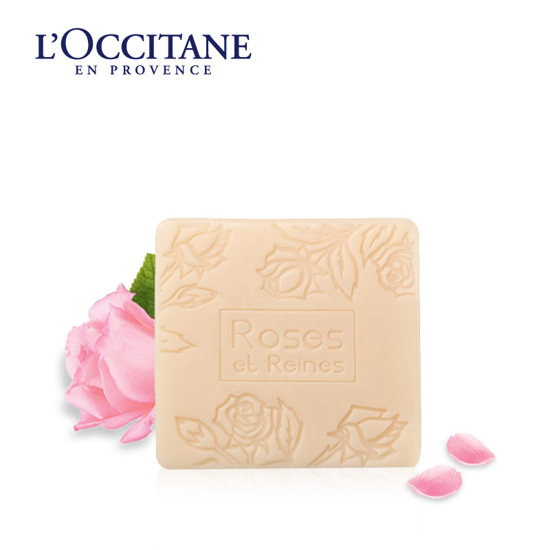 L'occitane/欧舒丹玫瑰皇后香皂75g