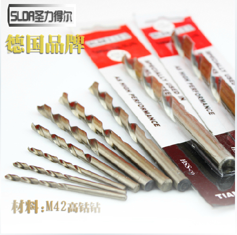 Authentic German Saint Lieder with cobalt high-performance straight drill 0 3mm 3mm 13mm