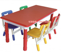 Special offer kindergarten tables and chairs plastic childrens lifting study table toddler handmade table baby rectangular table direct sale