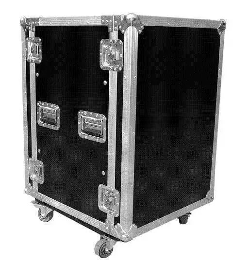 12U16U shockproof box air box host shell enclosure stage sound packaging cabinet shockproof cabinet
