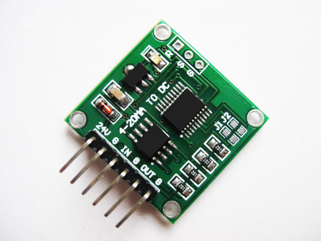 New version of current transvoltage module 4-20MA turn 0-5V linear conversion transmitter module