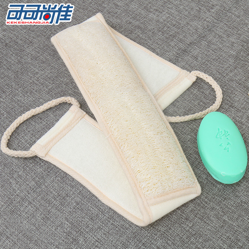 搓澡巾洗澡巾长条强力去角质搓背巾拉背条沐浴条沐浴擦天然丝瓜络