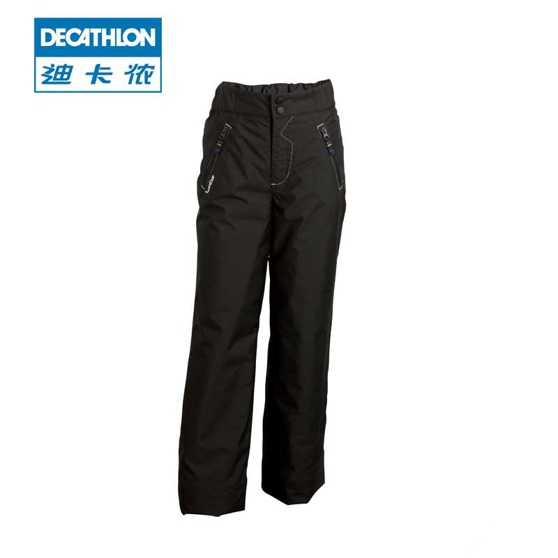 迪卡侬 冬季 单板 儿童 保暖 防风 加厚棉裤 滑雪裤 WED'ZE