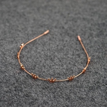 Small Crown Metal Hairband Simple hipster Hair Decoration Princess Fine Hairband Headband Headband