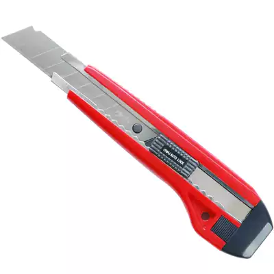 Deli utility knife 2041 large art knife Sharp paper cutter with blade random color