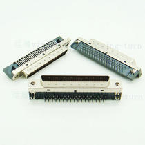 运腾 MDR68MS-90 SCSI68公弯脚接插件 HPDB68M 90度PCB焊板连接器