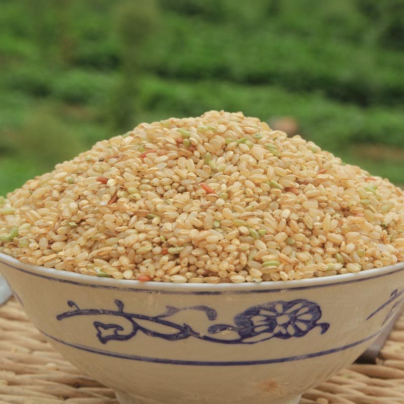 Chunfeng farmhouse self-produced brown rice is healthy and good miscellaneous grains, rice miscellaneous grains, rice grains, rice 500g