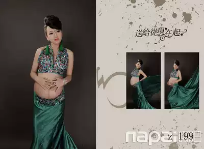 New special children's photography clothing clothing photo shop-to-be mother personality photo photo maternity Z-199