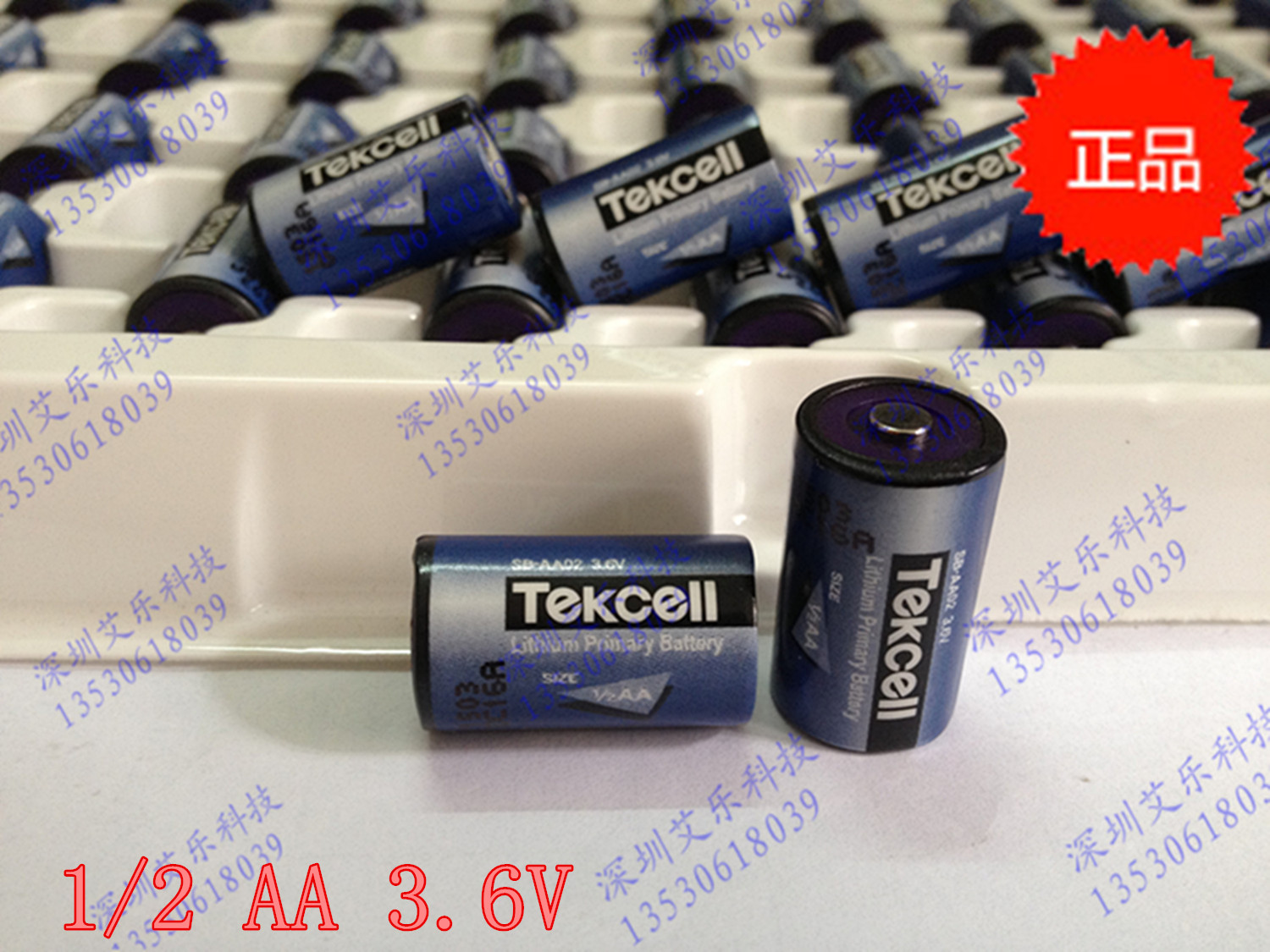 2021 annual production of Korean Tekcell SB-AA02 SIZE 1 2AA 3 6V detection head lithium battery