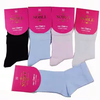 Đầy đủ 10 đôi túi xách, vớ nữ bằng sợi tre Guili, phần dày khử trùng kháng khuẩn chăm sóc sức khỏe cho phụ nữ vớ thêu nữ mùa đông