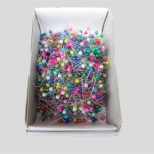 Pearl needle white colour bead needle large head needle pearl needle parquet three-dimensional cut positioning bead needle affordable