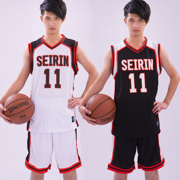 Kuroko No Basket Seirin High School No. 11 Kuroko Tetsuya Basketball Uniform Set Fire God Daikou Basketball Jersey Vest
