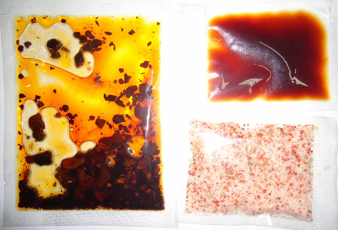 Chicken West Cold Noodle House Soup Stock 50 gr * 50 sets of commercial salted sweet taste Its chili oil Seasoning Powder Vinegar Essence