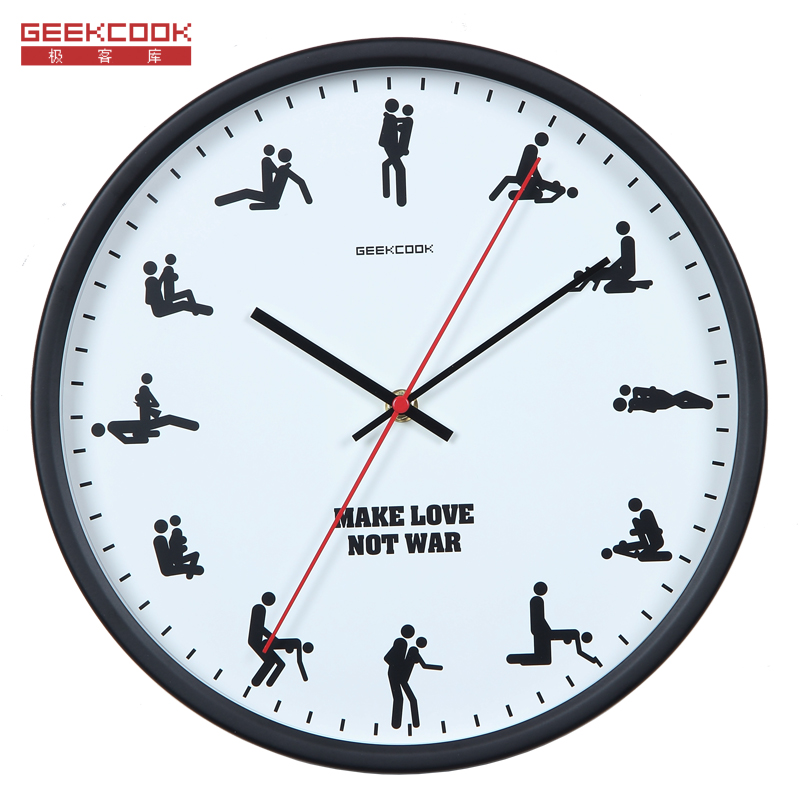 geek library private time metal wall clock living room modern fashion creative silent couple bedroom clock - Bedroom Clock geek library private time metal wall clock living room modern fashion creative silent couple bedroom clock - Bedroom Clock