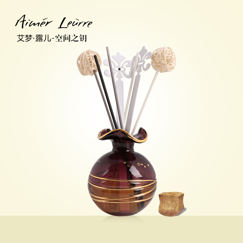 艾梦露儿无火香薰藤条香熏香水房间卧室内香氛 魔法（棕色）150ml