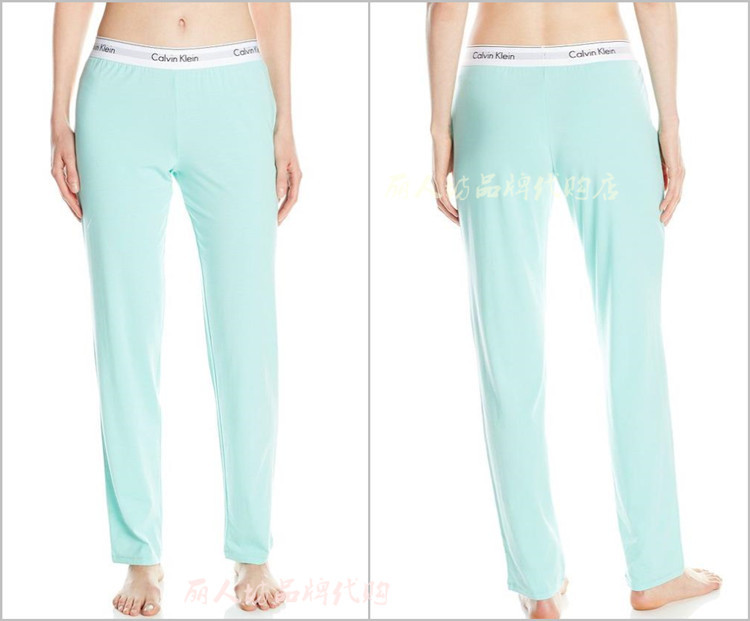Free Shipping Ck Women's Underwear, Sleep Pants, Long Pants, Genuine Products from Us Stores, Loungewear, Loose and Comfortable
