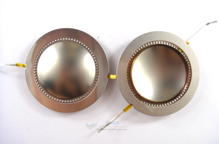 Conventional 44 4mm44 5-core non-porous double-clamped aluminum sheet high-pitched voice coil imported titanium film imported copper-clad aluminum coil
