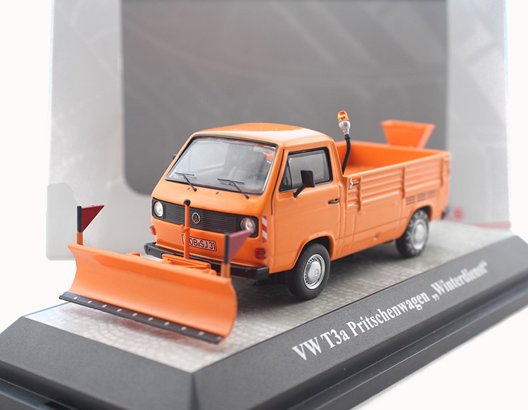 1:43 PREMIUM CLASSIXXS VW T3a Large* Snowshovel Snowery Device Snowcar Model Alloy Limited Edition