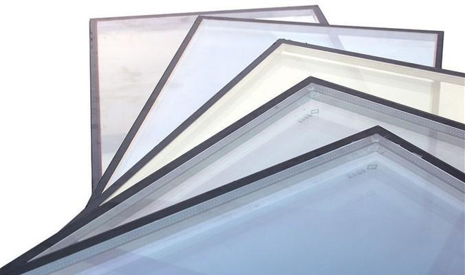 Steel-made hollow glass double layer tempered glass soundproof glass hollow frosted glass order made to install Shanghai