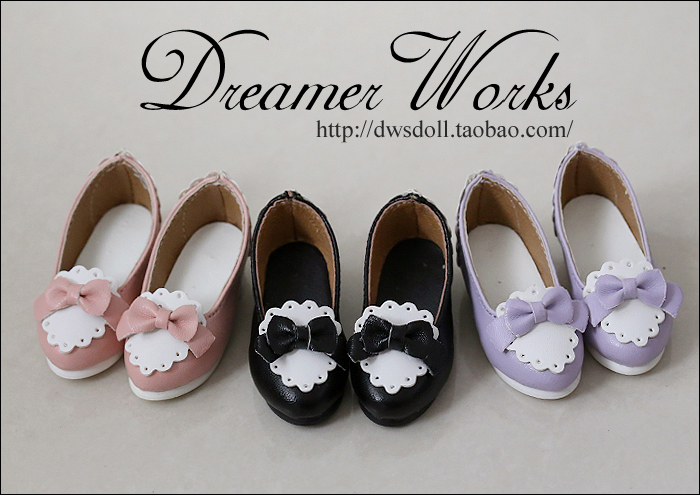 SD BJD 4 points 3 points Doll Shoes Sweet students shoes Maid Shoes 1 4 1 3