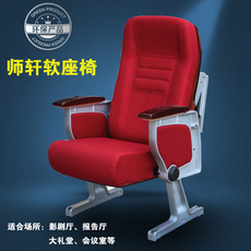 Кресла для кинотеатров 师敬软座椅厂家直销批发剧院椅报告室软座排椅隐藏式写字板会议椅