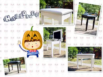 Electronic keyboard piano stool with book box
