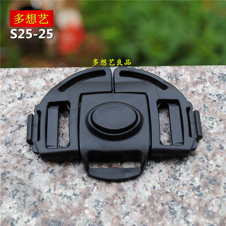 High quality 2 5CM plastic baby stroller buckle five-point buckle baby snap stroller button maintenance buckle