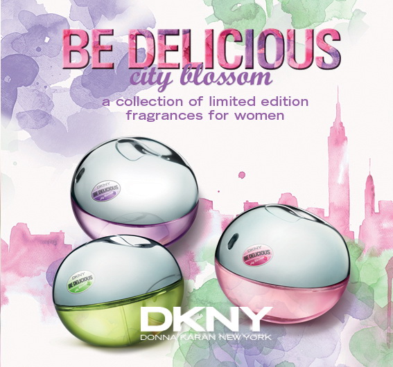 DKNY唐可娜儿紫罗兰牡丹花园苹果花园女士香水50ml