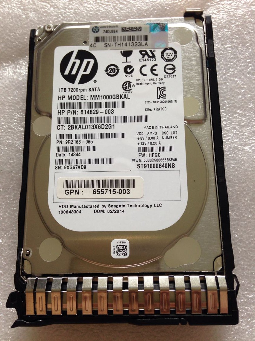 HP 655710-B21 656108-001 1TB 2 5 inch 7 2K 6G SATAG8 SATAG8 G9 original hard disc-Taob