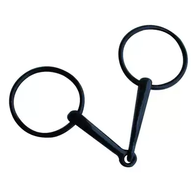 Stainless steel 2-section mouth armature Equestrian mouth armature Horse chew plug Equestrian harness supplies Harness accessories